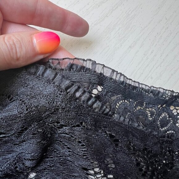 Sheer Lace Mini Dress - Picture 2 of 3